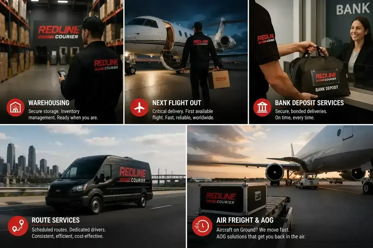 Next Flight Out courier service coordinating urgent air cargo and airport recovery