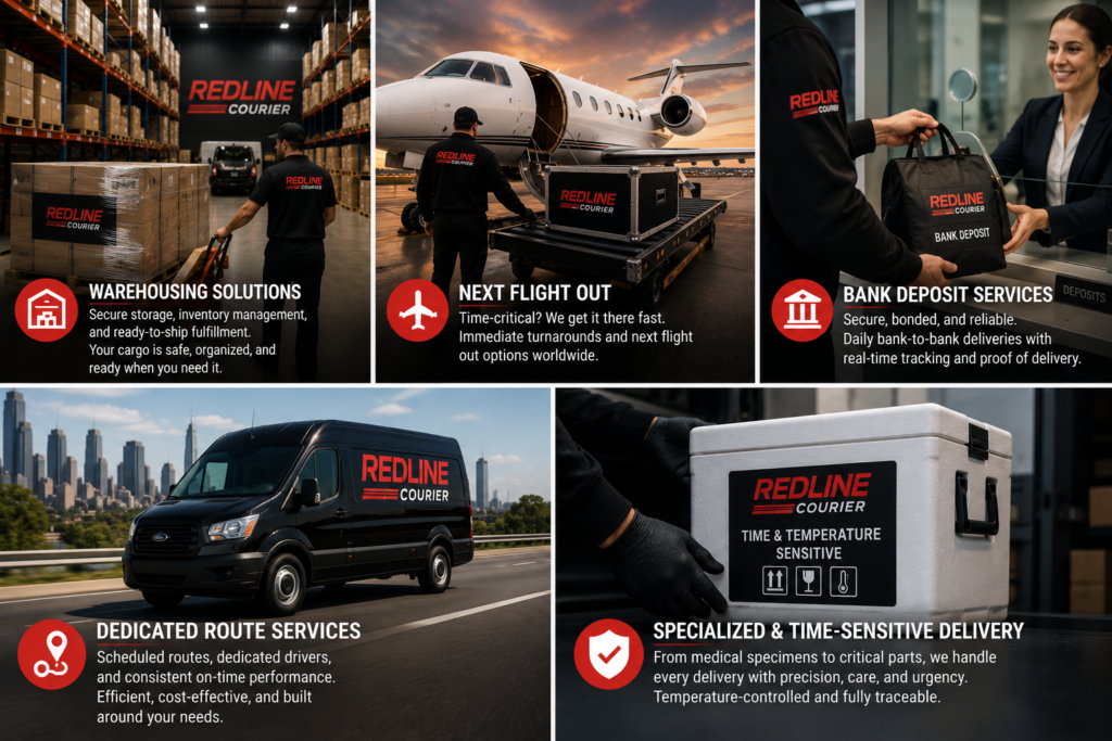 Merced hospital, AOG and medical courier delivery services